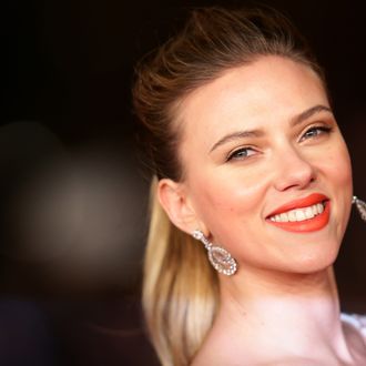 Actress Scarlett Johansson attends 'Her' Premiere during The 8th Rome Film Festival at Auditorium Parco Della Musica on November 10, 2013 in Rome, Italy. 