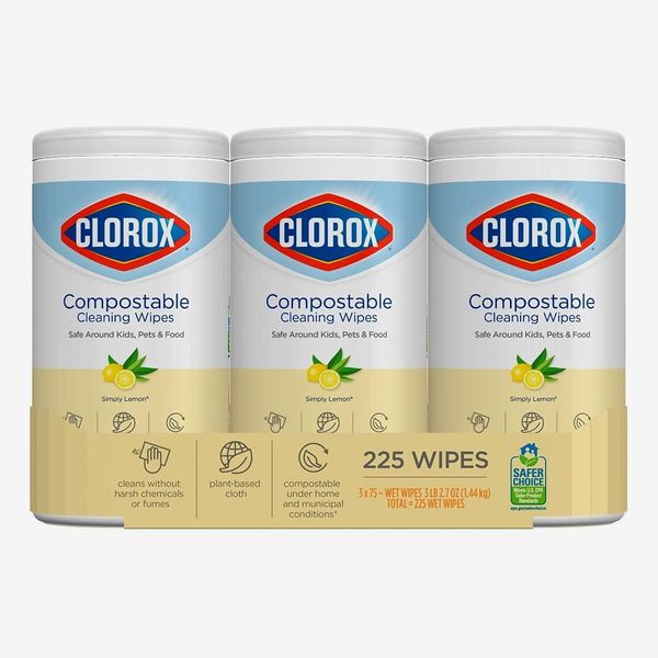 Clorox Compostable Cleaning Wipes (Pack of 3)