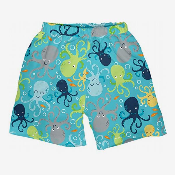 i play. Baby Boys Trunks with Built-In Reusable Swim Diaper