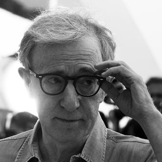 US director Woody Allen poses during the photocall of 