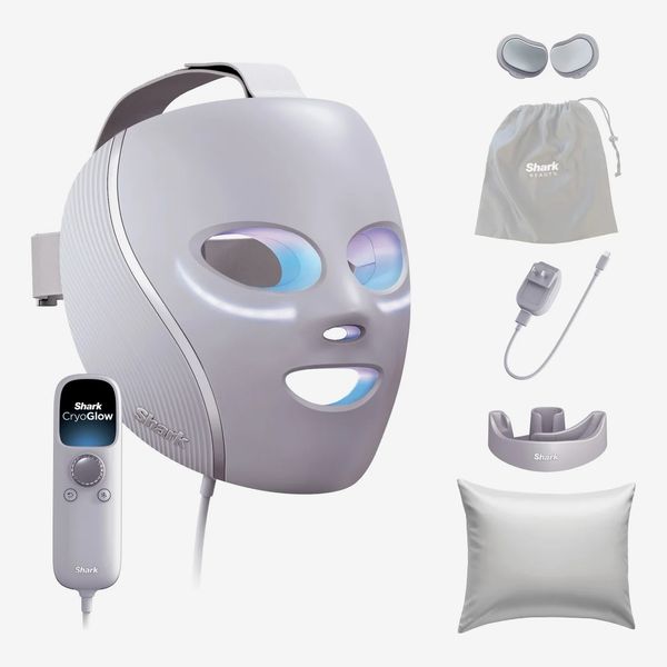 Shark CryoGlow Under-Eye Cooling+LED Anti-Aging and Skin Clearing Face Mask