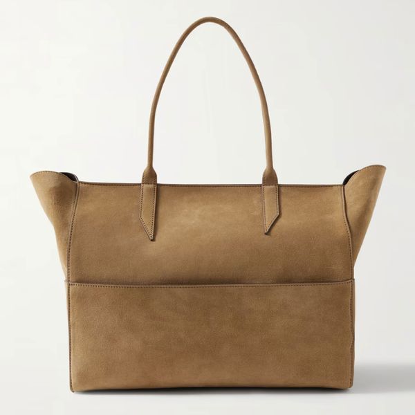 Métier Incognito Cabas Small Suede Tote