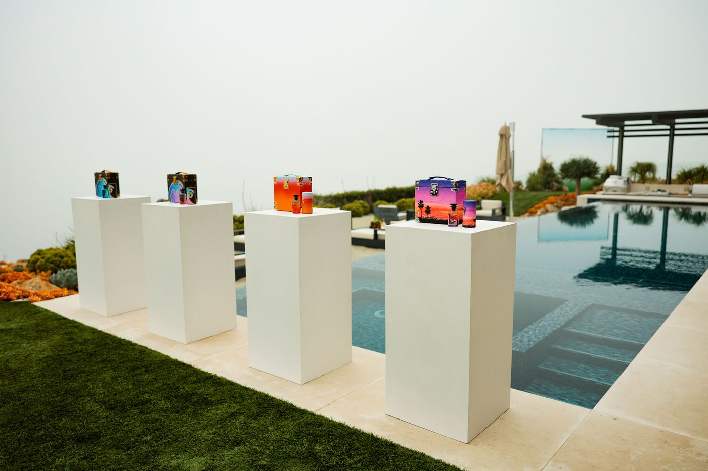 No better place to celebrate @Louis Vuitton's Pacific Chill fragrance