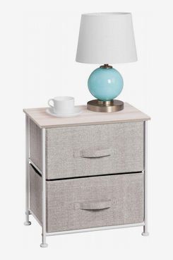 mDesign Night Stand/End Table Storage Tower
