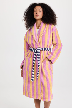 Dusen Dusen Striped Bathrobe