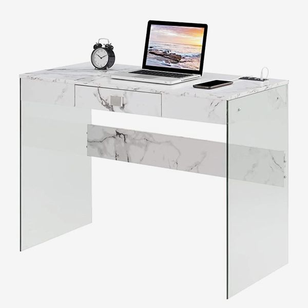 Convenience Concepts SoHo Glass Desk