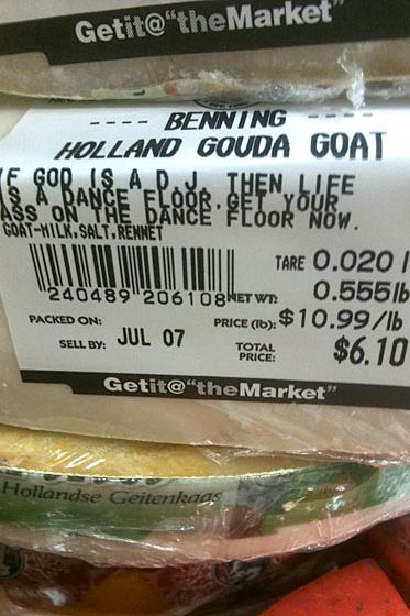 IF GOD IS A D. J. THEN LIFEIS A DANCE FLOOR, GET YOURASS ON THE DANCE FLOOR NOW.
