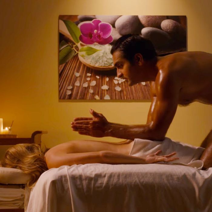 Mike And Dave Massage Scene