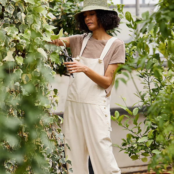 Terrain Utility Canvas Overalls - Natural