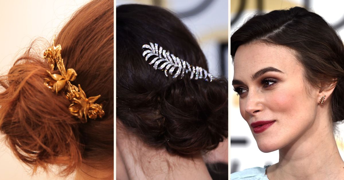 3 Easy, Fancy Ways to Wear a Hair Comb Like Keira Knightley