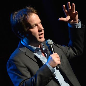 Mike Birbiglia performs during the 6th Annual Stand Up For Heroes at the Beacon Theatre on November 8, 2012 in New York City. 