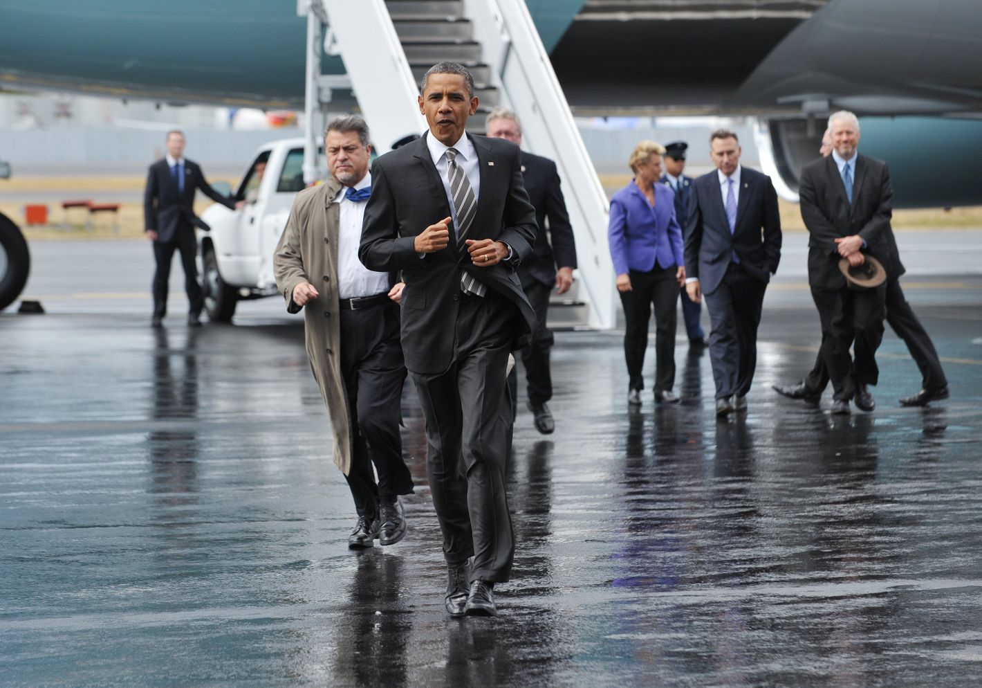 Obama Jogging President Obama Loves to Jog