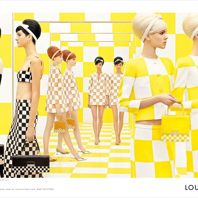 Louis Vuitton's spring 2013 ads.