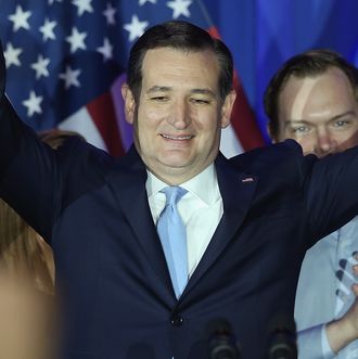 GOP Presidential Candidate Ted Cruz Holds Wisconsin Primary Night Gathering In Milwaukee