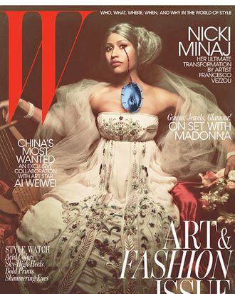 Nicki Minaj for <em>W</em> magazine.