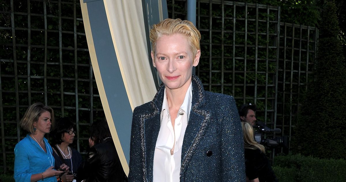 Tilda Swinton Wore Chanel to the Chanel Show