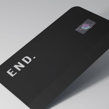 END. Gift Card