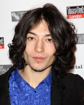 LONDON, ENGLAND - OCTOBER 17: (UK TABLOID NEWSPAPERS OUT) Ezra Miller attends the premiere of 'We Need To Talk About Kevin' at the The 55th BFI London Film Festival at The Curzon Mayfair on October 17, 2011 in London, United Kingdom. (Photo by Dave Hogan/Getty Images)