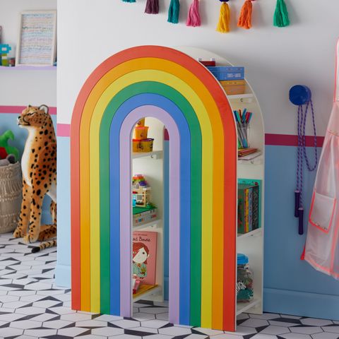 Drew Barrymore Flower Kids Rainbow Bookcase