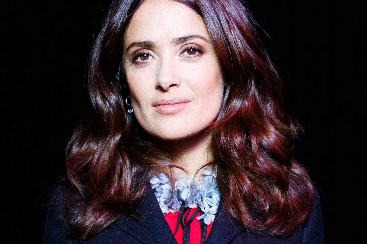 Salma Hayek on Her Morning Routine and Not Using