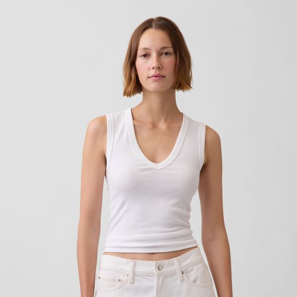 Gap Modern V-Neck Tank Top