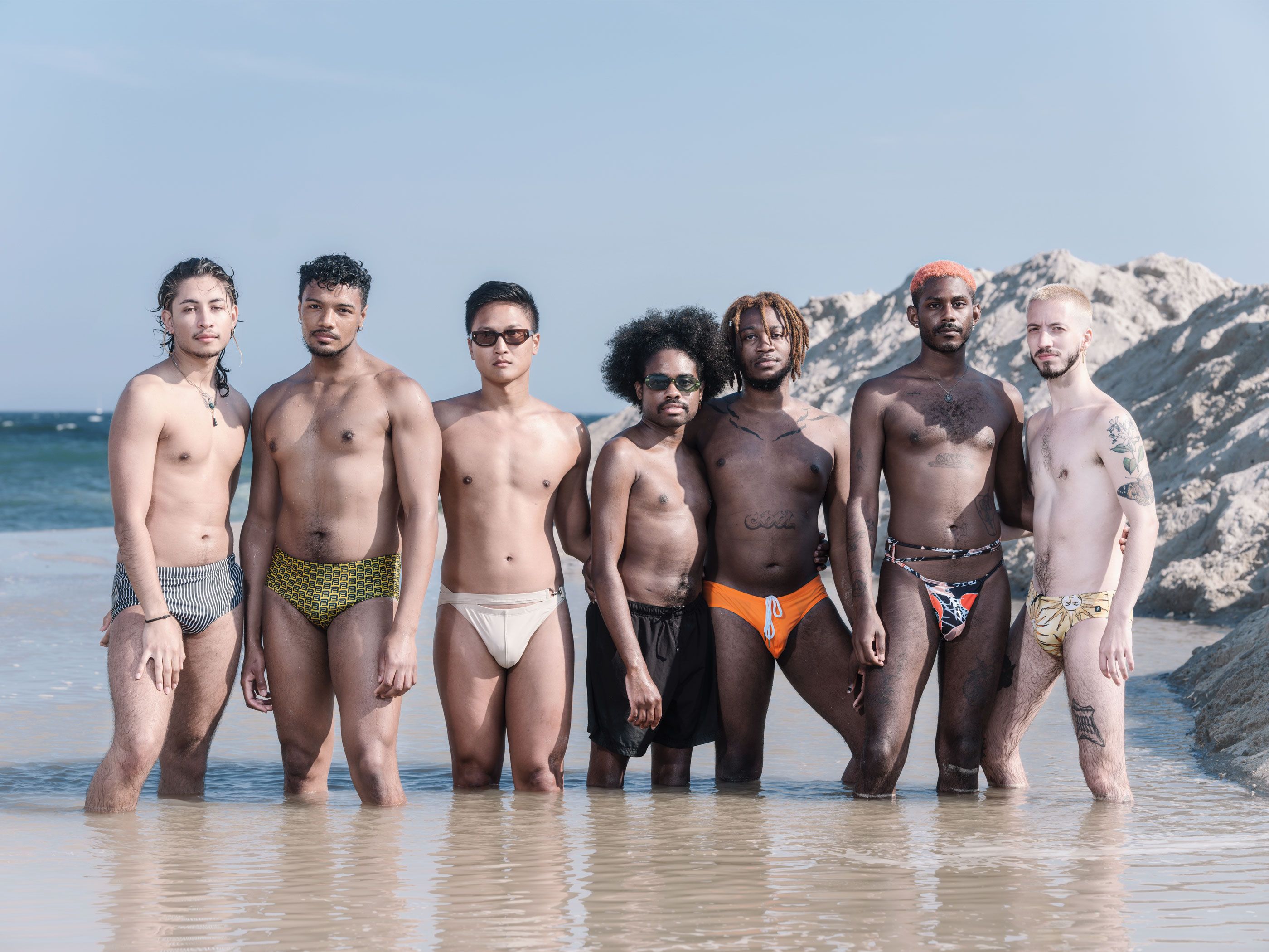 Nude men on beach pics