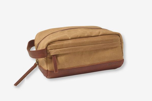 L.L. Bean Heritage Waxed-Canvas Toiletry Kit