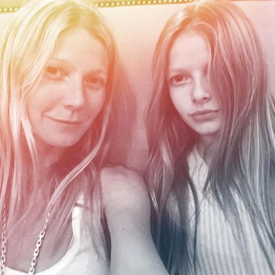 Gwyneth Paltrow and Apple Martin