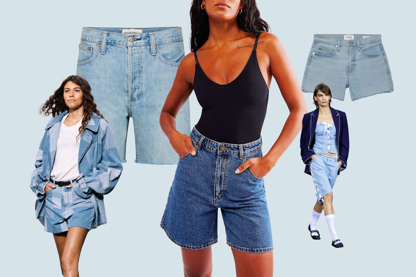 15 Pairs of Denim Shorts to Wear All Summer
