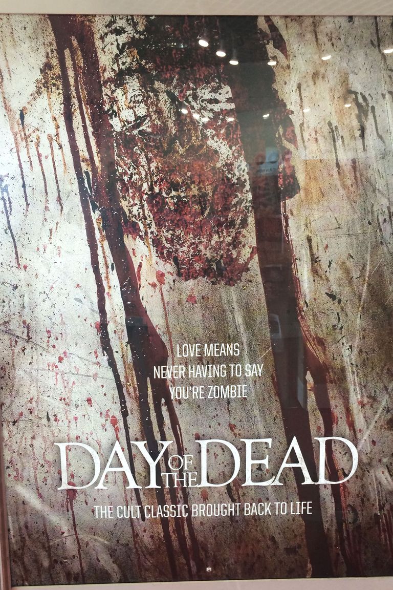 Let's just clock that tag line, "Love means never having to say you're zombie." Fine, Day of the Dead remake. You just earned my grudging permission to exist.