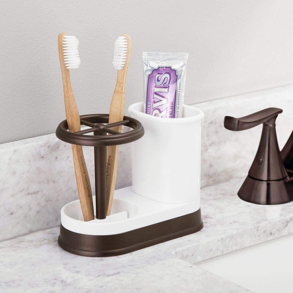Alpina Bathroom Shower Hanging Toothbrush Toothpaste Holder Storage Organiser 