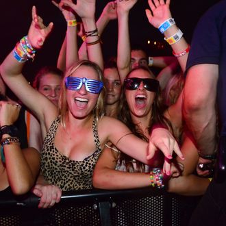 A general view of atmosphere during Electric Zoo 2012 at Randall's Island on September 2, 2012 in New York City. 