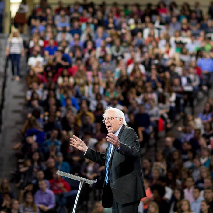 Senator Bernie Sanders Speaks At Liberty University Convocation