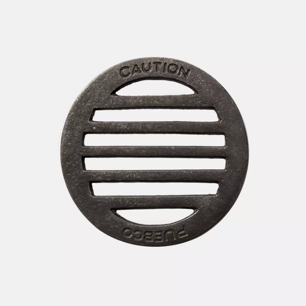 Urban Outfitters Puebco Storm Grate Iron Circle Trivet