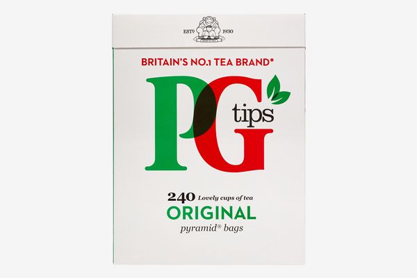 PG Tips Black Tea, Pyramid Tea Bags, 240-Count Box