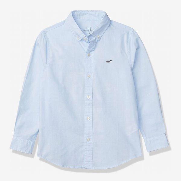 Vineyard Vines Boy’s End Button Down Whale Shirt