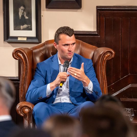 Charlie Kirk Speaks At The Cambridge Union