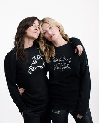 The Designer Who Made a Christmas Sweater With Kate Moss