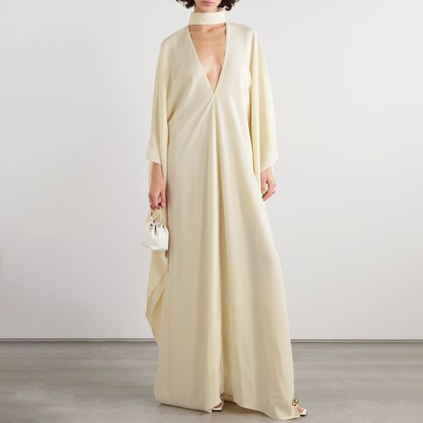 Taller Marmo Cutout Satin Kaftan