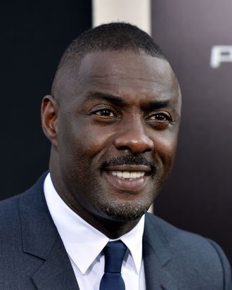 HOLLYWOOD, CA - JULY 09: Actor Idris Elba arrives at the premiere of Warner Bros. Pictures' and Legendary Pictures' 