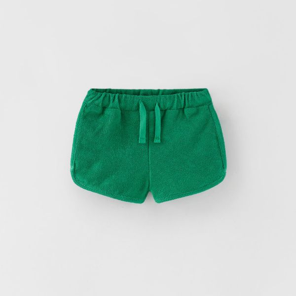 Shorts de felpa de Zara