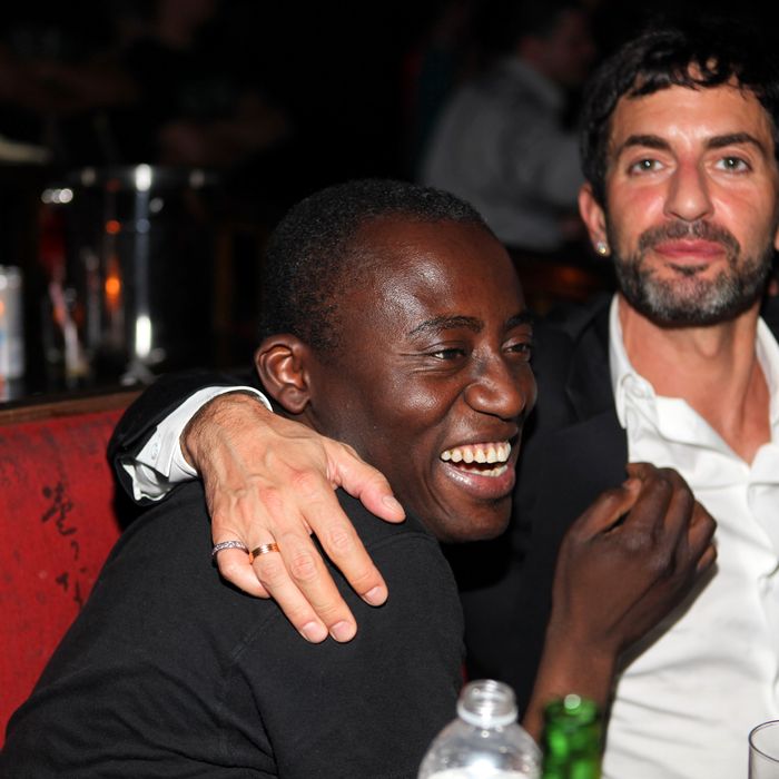 Edward Enninful gets some love from Marc Jacobs.