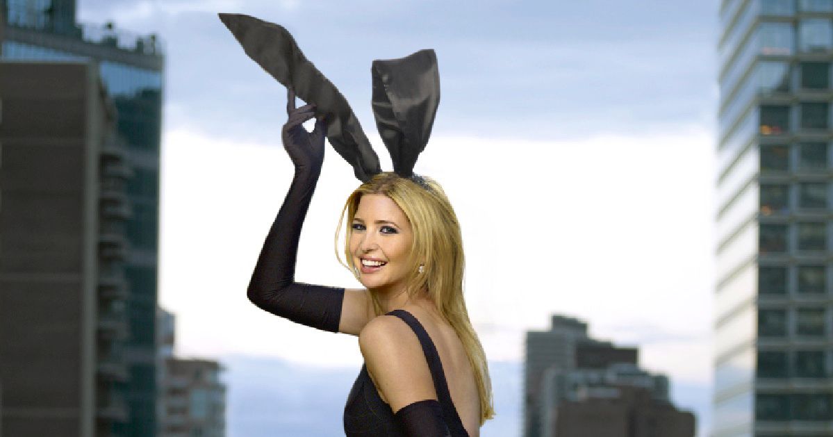 Here Is a Picture of Ivanka Trump Dressed As a Pregnant