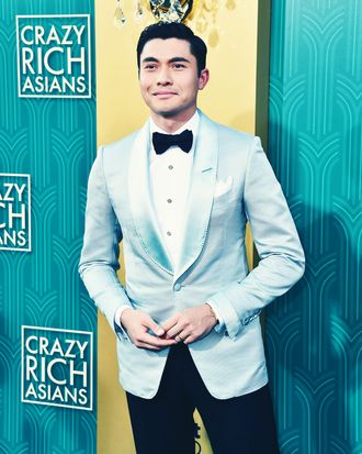 Henry Golding at the premiere of <em>Crazy Rich Asians</em>.