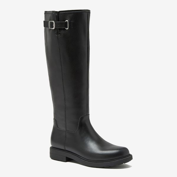 Lands’ End Women’s Leather Knee High Riding Boots