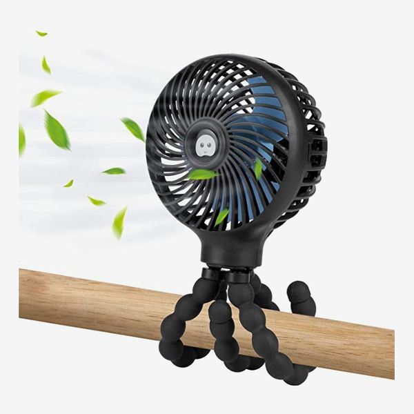 Mini ventilador para cochecito de bebé Snawowo