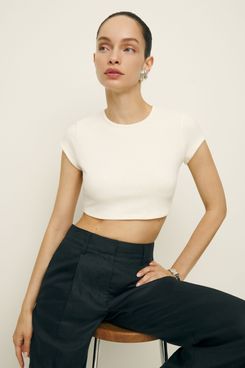 Reformation Paloma knitted top