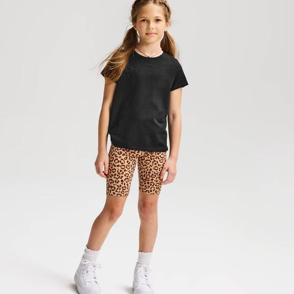 Cat & Jack Girls’ Short-Sleeve 100 Percent Cotton Classic-Fit T-Shirt