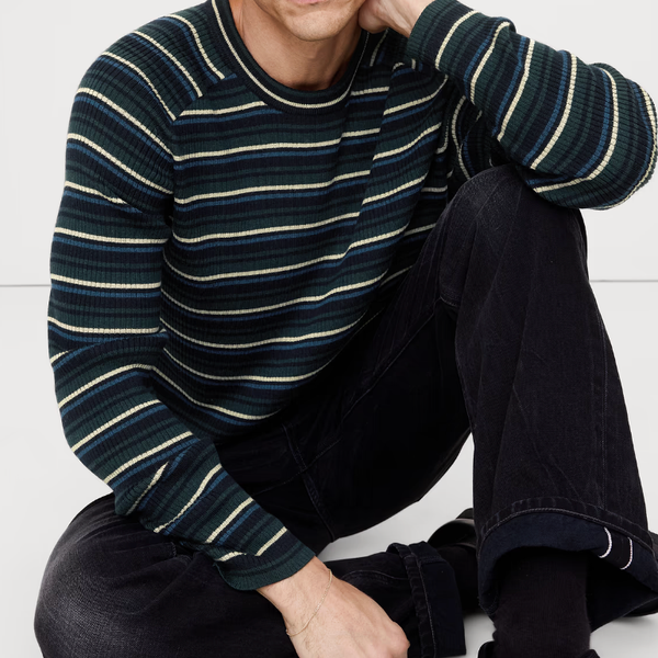 Banana Republic Slim Merino Ribbed Sweater