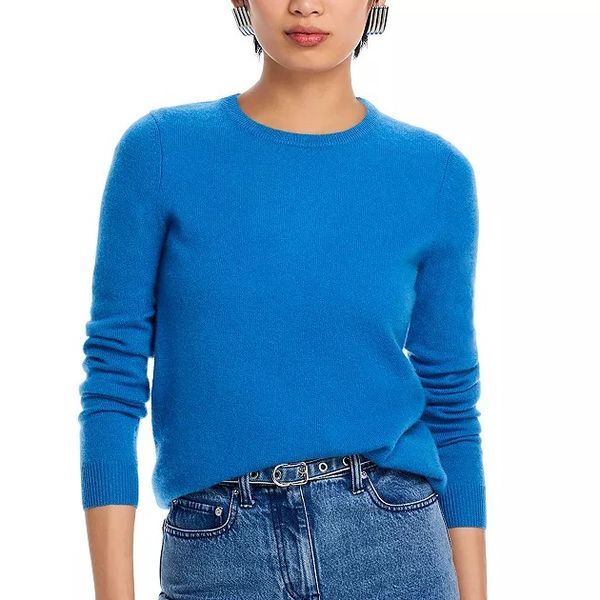 C by Bloomingdale's Crewneck Cashmere Sweater